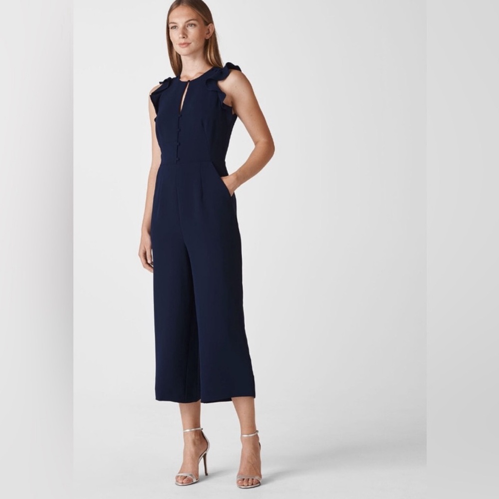 Whistles jumpsuit, BLACK, size 10